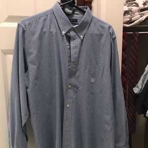 Champs large button down
